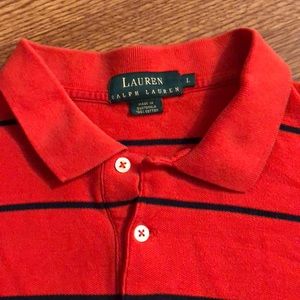 Lauren Ralph Lauren long sleeve striped shirt